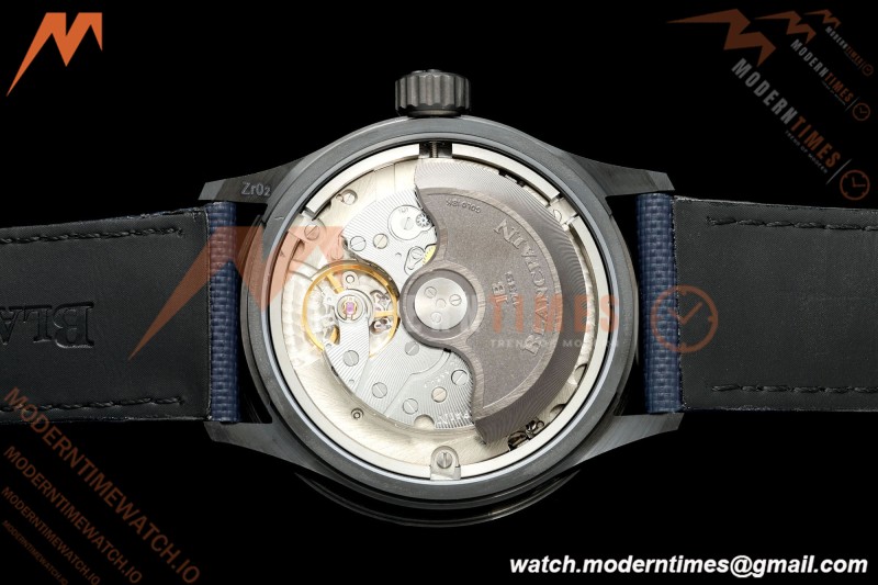 Blancpain - Fifty Fathoms 5054 Bathyscaphe Complete Calendar Moon Phases Black CER/NY Sunburst Blue DDDF A6654