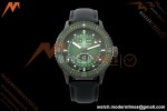 Blancpain - Fifty Fathoms 5054 Bathyscaphe Complete Calendar Moon Phases Black CER/NY Green Dial DDDF A6654  | 블랑팡 - 피프티 패덤즈 5054 바티스카프 컴플리트 캘린더 문페이즈 블랙 CER/NY 그린 다이얼 DDDF A6654
