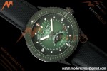 Blancpain - Fifty Fathoms 5054 Bathyscaphe Complete Calendar Moon Phases Black CER/NY Green Dial DDDF A6654  | 블랑팡 - 피프티 패덤즈 5054 바티스카프 컴플리트 캘린더 문페이즈 블랙 CER/NY 그린 다이얼 DDDF A6654