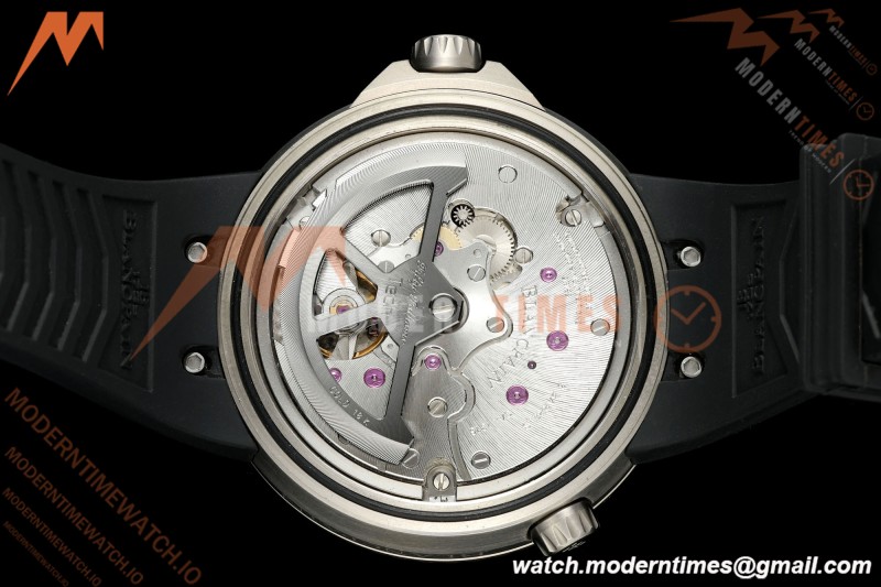Blancpain - Fifty Fathoms Tech 5029 45mm Titanium CER/RU Black Dial DDF Cal.1315A Mod