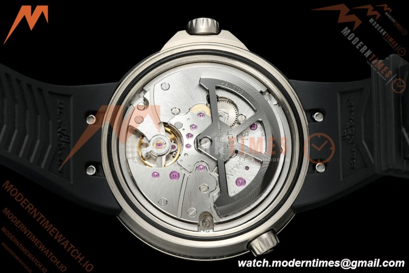 Blancpain - Fifty Fathoms Tech 5029 45mm Titanium CER/RU Black Dial DDF Cal.1315A Mod