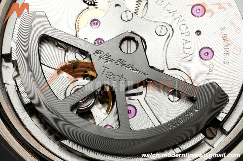 Blancpain - Fifty Fathoms Tech 5029 45mm Titanium CER/RU Black Dial DDF Cal.1315A Mod