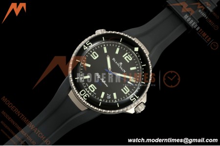 Blancpain - Fifty Fathoms Tech Ocean Commitment IV 5029A 45mm Titanium CER/RU Black Dial DDF Cal.1315A Mod