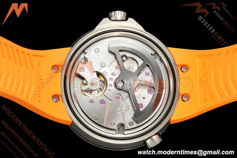 Blancpain - Fifty Fathoms Tech 5029 45mm Titanium CER/ORN/RU Black Dial DDF Cal.1315A Mod