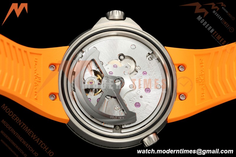 Blancpain - Fifty Fathoms Tech 5029 45mm Titanium CER/ORN/RU Black Dial DDF Cal.1315A Mod