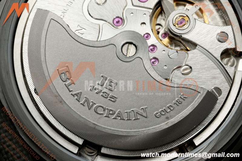 Blancpain - Fifty Fathoms 5000 43.6mm Bathyscaphe Black Cer/NY Sunburst Gray Dial DDDF A1315