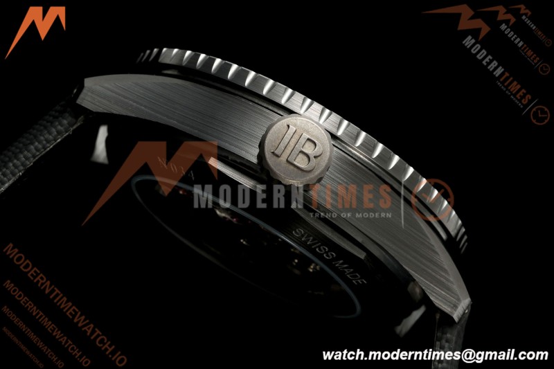 Blancpain - Fifty Fathoms 5000 43.6mm Bathyscaphe Black Cer/NY Sunburst Gray Dial DDDF A1315