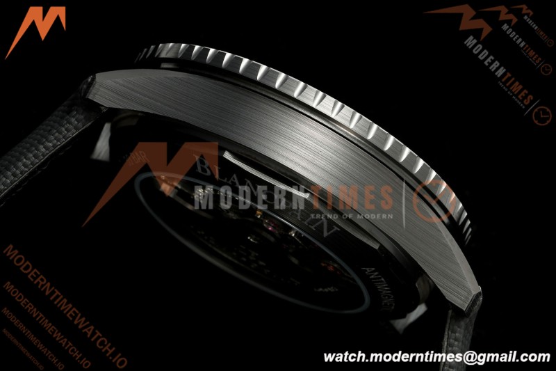 Blancpain - Fifty Fathoms 5000 43.6mm Bathyscaphe Black Cer/NY Sunburst Gray Dial DDDF A1315