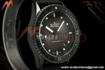 Blancpain - Fifty Fathoms 5000 43.6mm Bathyscaphe Black Cer/NY Sunburst Gray Dial DDDF A1315