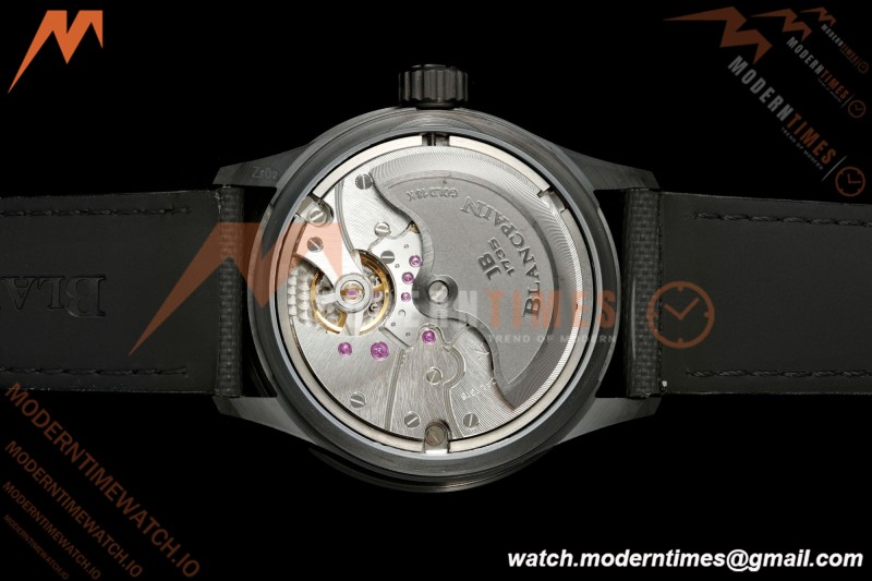 Blancpain - Fifty Fathoms 5000 43.6mm Bathyscaphe Black Cer/NY Sunburst Gray Dial DDDF A1315