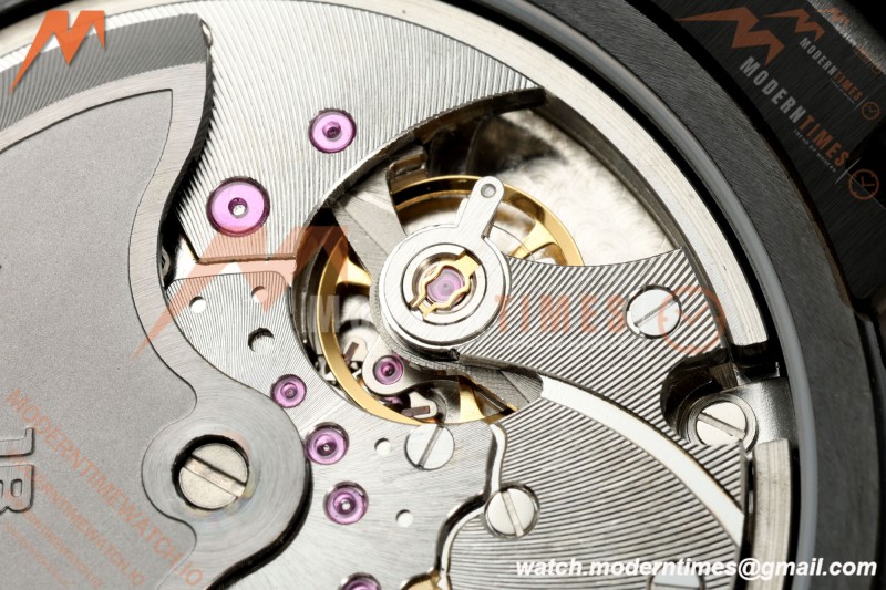Blancpain - Fifty Fathoms 5000A 43.6mm Bathyscaphe Black Cer/Cer Sunburst Blue Dial DDDF A1315