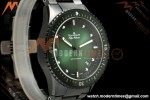 Blancpain - Fifty Fathoms 5000 43.6mm Bathyscaphe Green Cer/Cer Sunburst Green Dial DDDF A1315