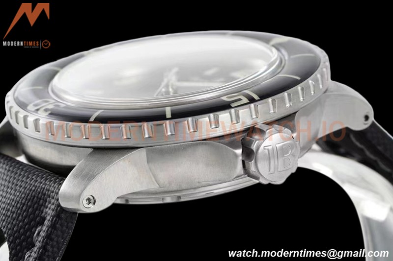 Blancpain - Fifty Fathoms Black SS/NY Black V2 ZF Asia 23J