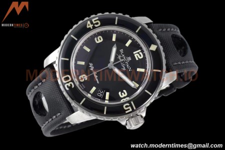 Blancpain - Fifty Fathoms Black SS/NY Black V2 ZF Asia 23J
