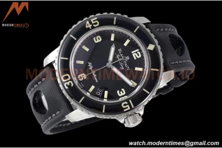 Blancpain - Fifty Fathoms Black SS/NY Black V2 ZF Asia 23J
