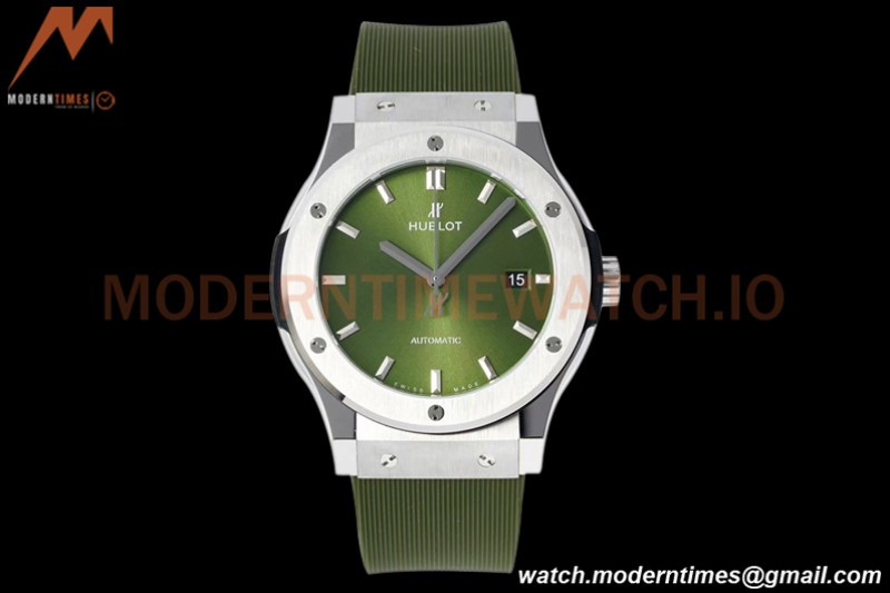 Hublot - Classic Fusion Automaic 42mm SS/RU Green JJ+F A1110
