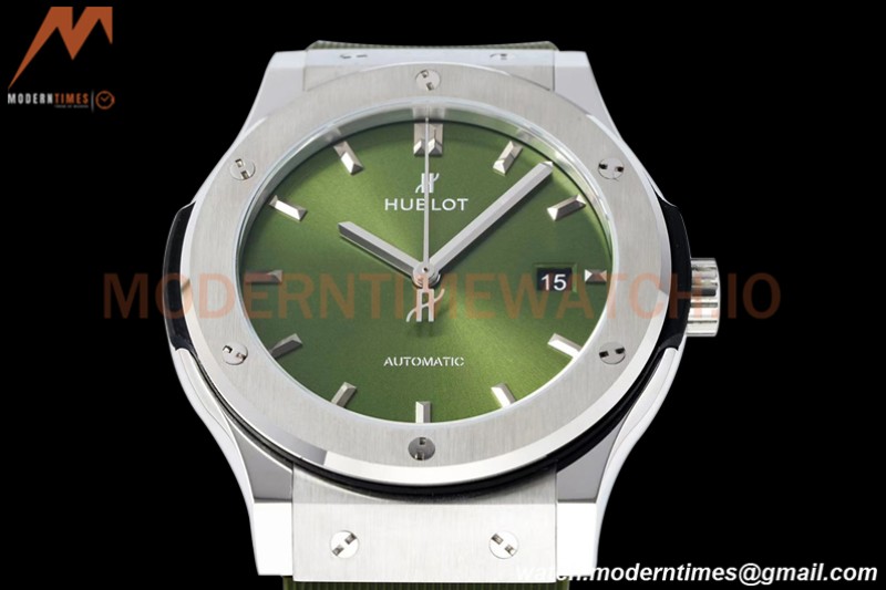 Hublot - Classic Fusion Automaic 42mm SS/RU Green JJ+F A1110