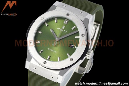 Hublot - Classic Fusion Automaic 42mm SS/RU Green JJ+F A1110