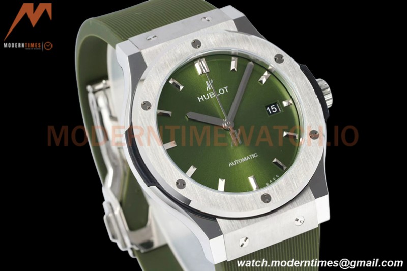 Hublot - Classic Fusion Automaic 42mm SS/RU Green JJ+F A1110