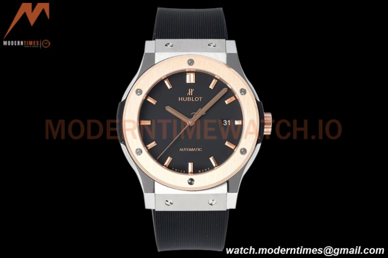 Hublot - Classic Fusion Automaic 42mm SS/RU BLK/RG JJ+F A1110