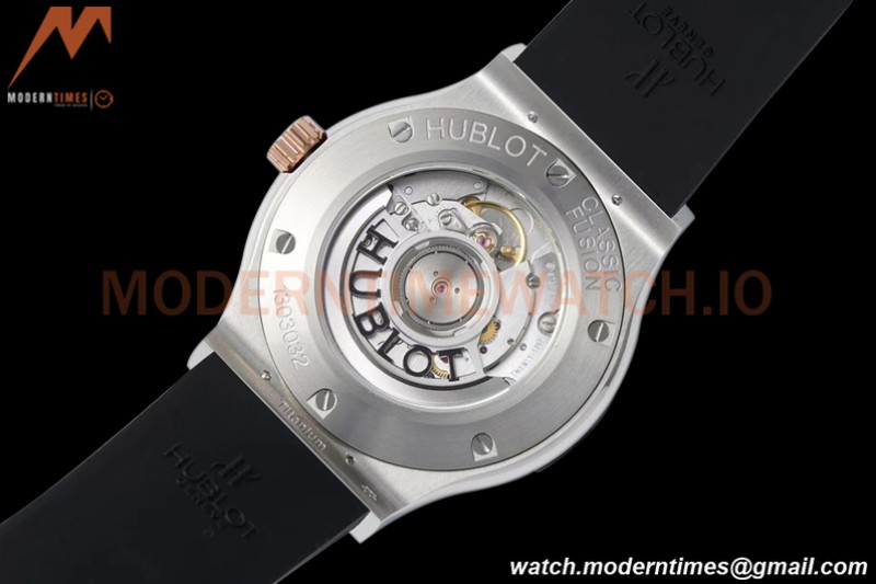 Hublot - Classic Fusion Automaic 42mm SS/RU BLK/RG JJ+F A1110