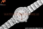 Omega - De Ville Prestige Ladies 32.7mm SS/SS White Textured GDF MY8215
