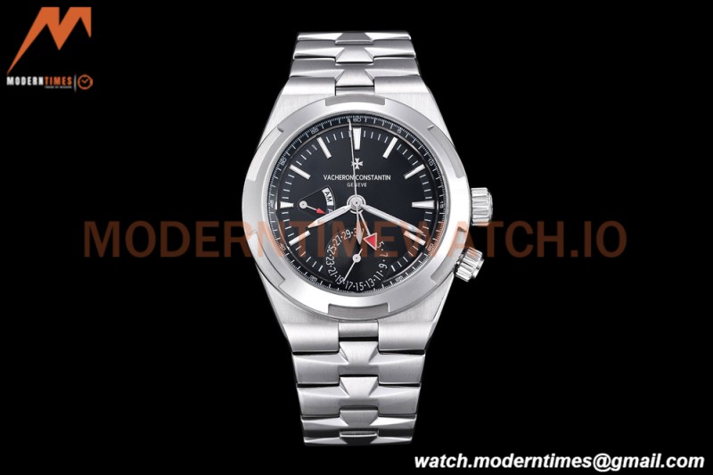 Vacheron Constantin - Overseas 7900V Dual Time SS/SS Black PZF A5110