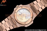 Patek Philippe - Nautilus Automatic 40mm 5711R Diamond RG/RG Wht/Dia PPF A324