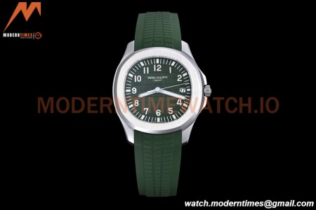 Patek Philippe - Aquanaut 5168G 42mm SS/Green RU Green/Num ZF V3 A324