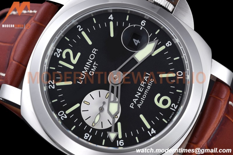 Panerai - PAM088 Luminor GMT Automatic 44mm SS/LE Black VSF A7750