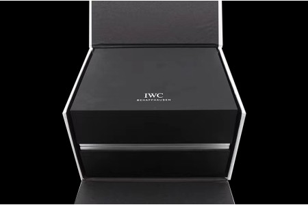 IWC - Black Wooden Box Set Top 1:1 Version with Full Set of Booklets and Card