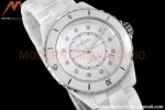 Chanel - J12 38MM Automatic White Cer/Cer Wht/Dia BVF Cal 12.1