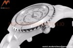 Chanel - J12 38MM Automatic White Cer/Cer Wht/Dia BVF Cal 12.1