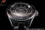 Chanel - J12 38MM Automatic Black Cer/Cer Blk/Dia BVF Cal 12.1