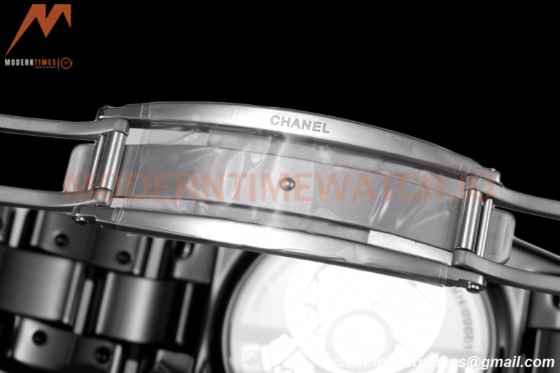 Chanel - J12 38MM Automatic Black Cer/Cer Blk/Num BVF Cal 12.1