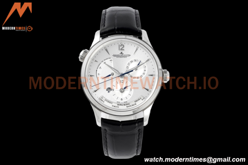 Jaeger LeCoultre - Master Geographic Q1428421 SS/LE White ZF Cal.939A