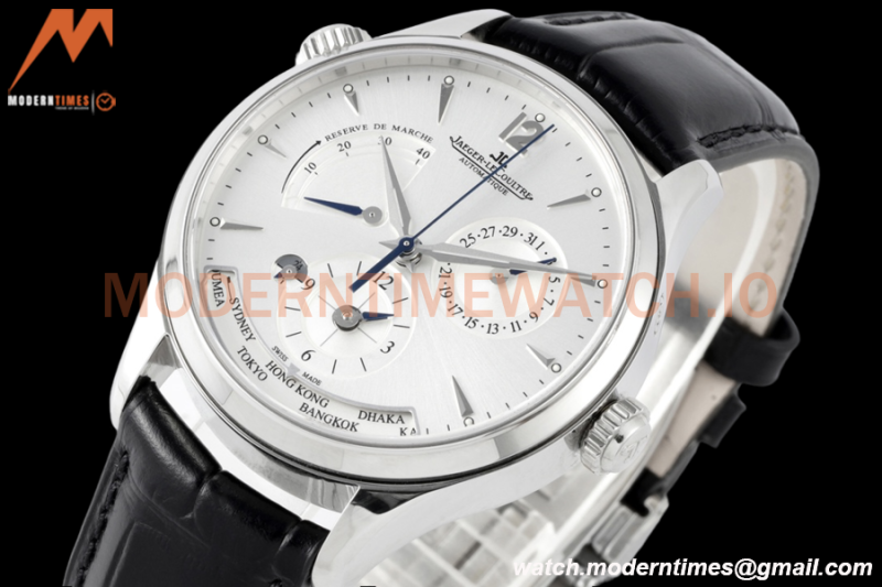 Jaeger LeCoultre - Master Geographic Q1428421 SS/LE White ZF Cal.939A