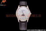 Jaeger LeCoultre - Master Ultra Thin Moonphase RG/LE White ZF 1:1 MY9015