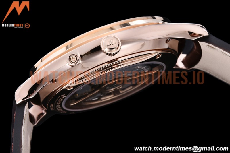 Jaeger LeCoultre - Master Ultra Thin Moonphase RG/LE White ZF 1:1 MY9015