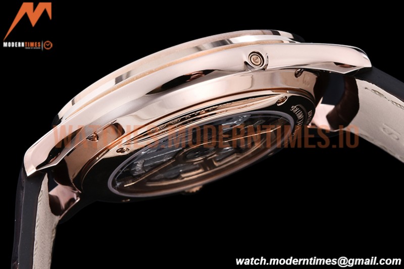 Jaeger LeCoultre - Master Ultra Thin Moonphase RG/LE White ZF 1:1 MY9015