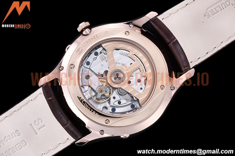 Jaeger LeCoultre - Master Ultra Thin Moonphase RG/LE White ZF 1:1 MY9015