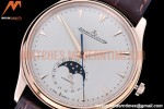 Jaeger LeCoultre - Master Ultra Thin Moonphase RG/LE White ZF 1:1 MY9015
