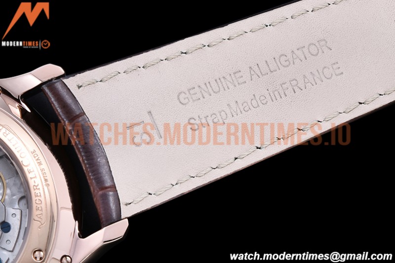 Jaeger LeCoultre - Master Ultra Thin Moonphase RG/LE Grey ZF 1:1 MY9015