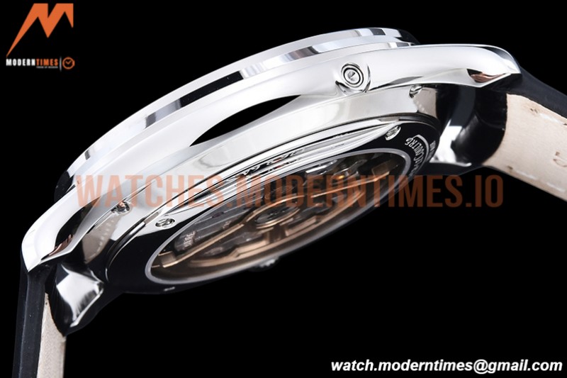 Jaeger LeCoultre - Master Ultra Thin Moonphase SS/LE Black ZF 1:1 MY9015