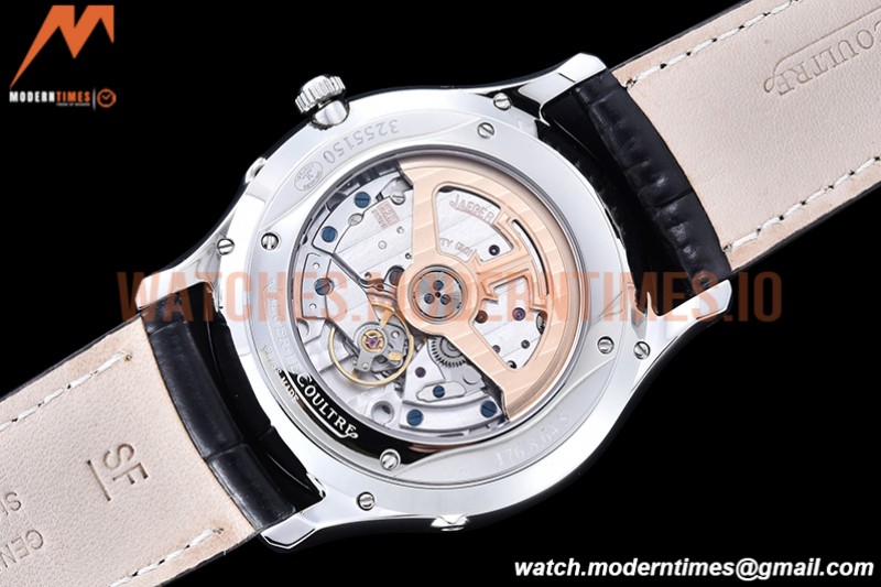Jaeger LeCoultre - Master Ultra Thin Moonphase SS/LE Black ZF 1:1 MY9015