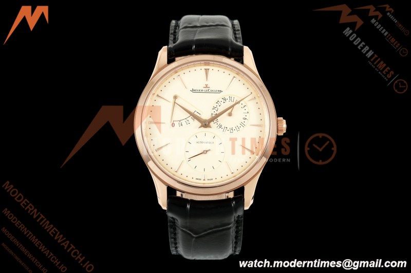 Jaeger LeCoultre - Master Ultra Thin 39mm Q1372510 RG/LE Beige APSF DD938