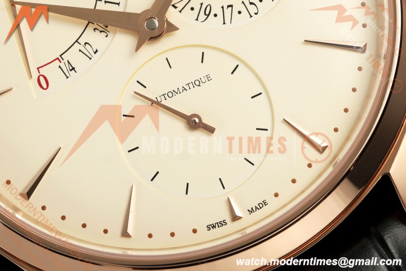 Jaeger LeCoultre - Master Ultra Thin 39mm Q1372510 RG/LE Beige APSF DD938