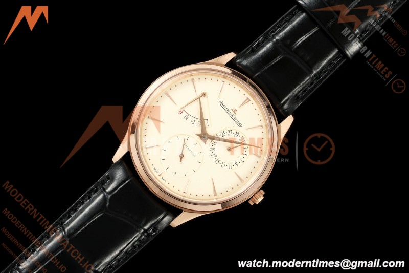 Jaeger LeCoultre - Master Ultra Thin 39mm Q1372510 RG/LE Beige APSF DD938