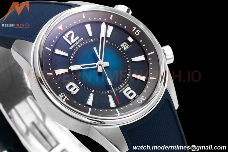 Jaeger LeCoultre - Polaris Date Automatic 42mm SS/RU Deep Blue/Stk BLS A899A
