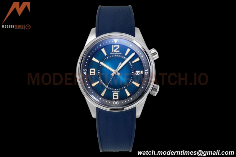 Jaeger LeCoultre - Polaris Date Automatic 42mm SS/RU Blue/Stk BLS A899A
